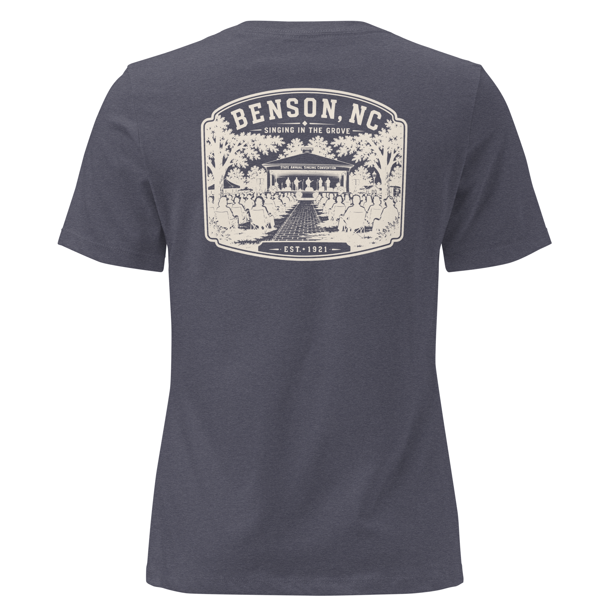 Benson, NC - Singing In The Grove - Women's Relaxed T-Shirt