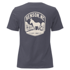 Benson NC - Mule Town - Women's Relaxed T-Shirt