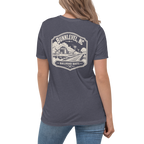 Bunnlevel NC - Railroad Town- Women's Relaxed T-Shirt