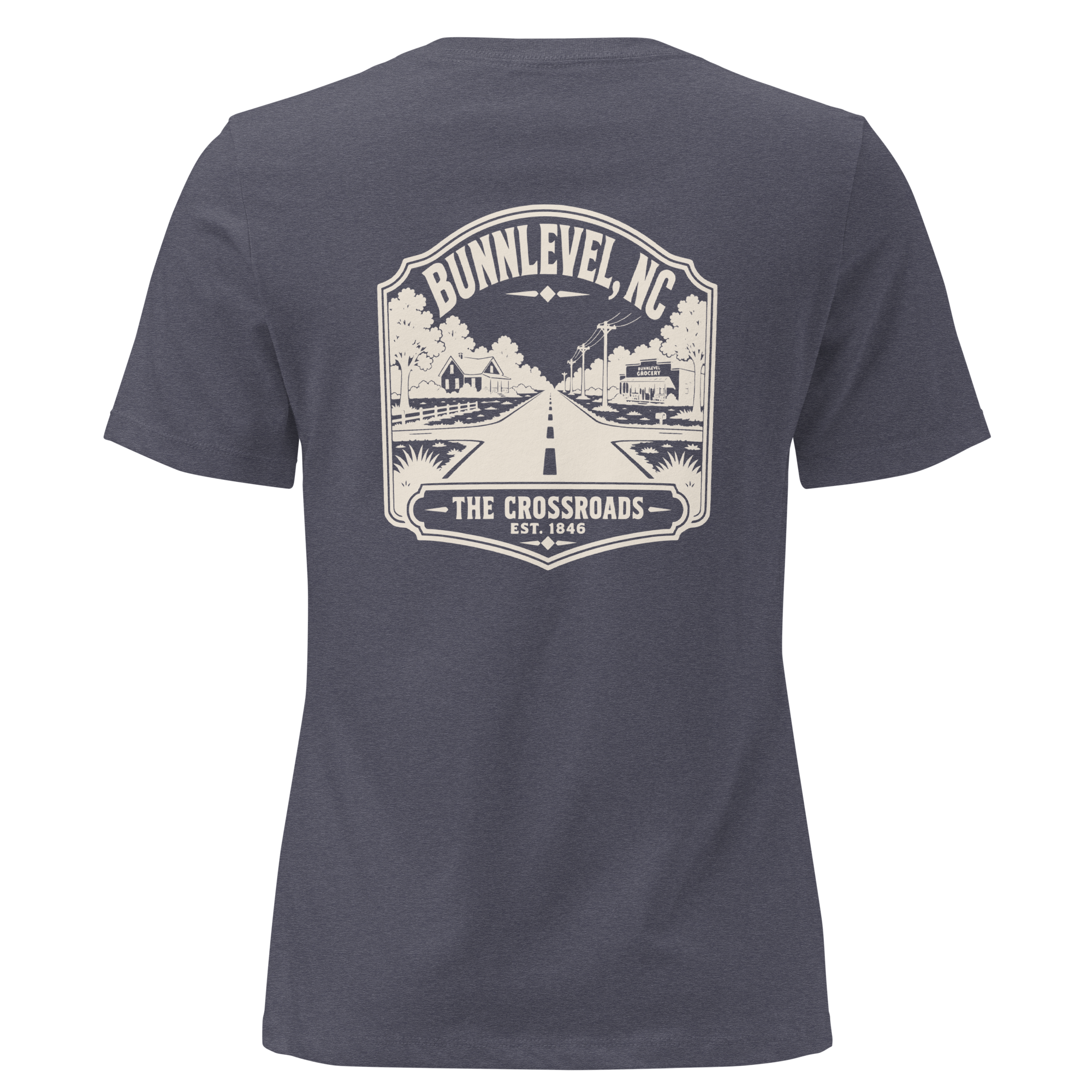 Bunnlevel NC - Crossroads- Women's Relaxed T-Shirt