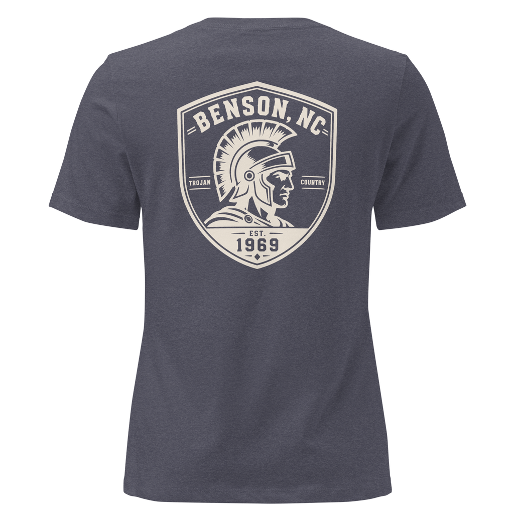 Benson NC - Trojan Country - Women's Relaxed T-Shirt