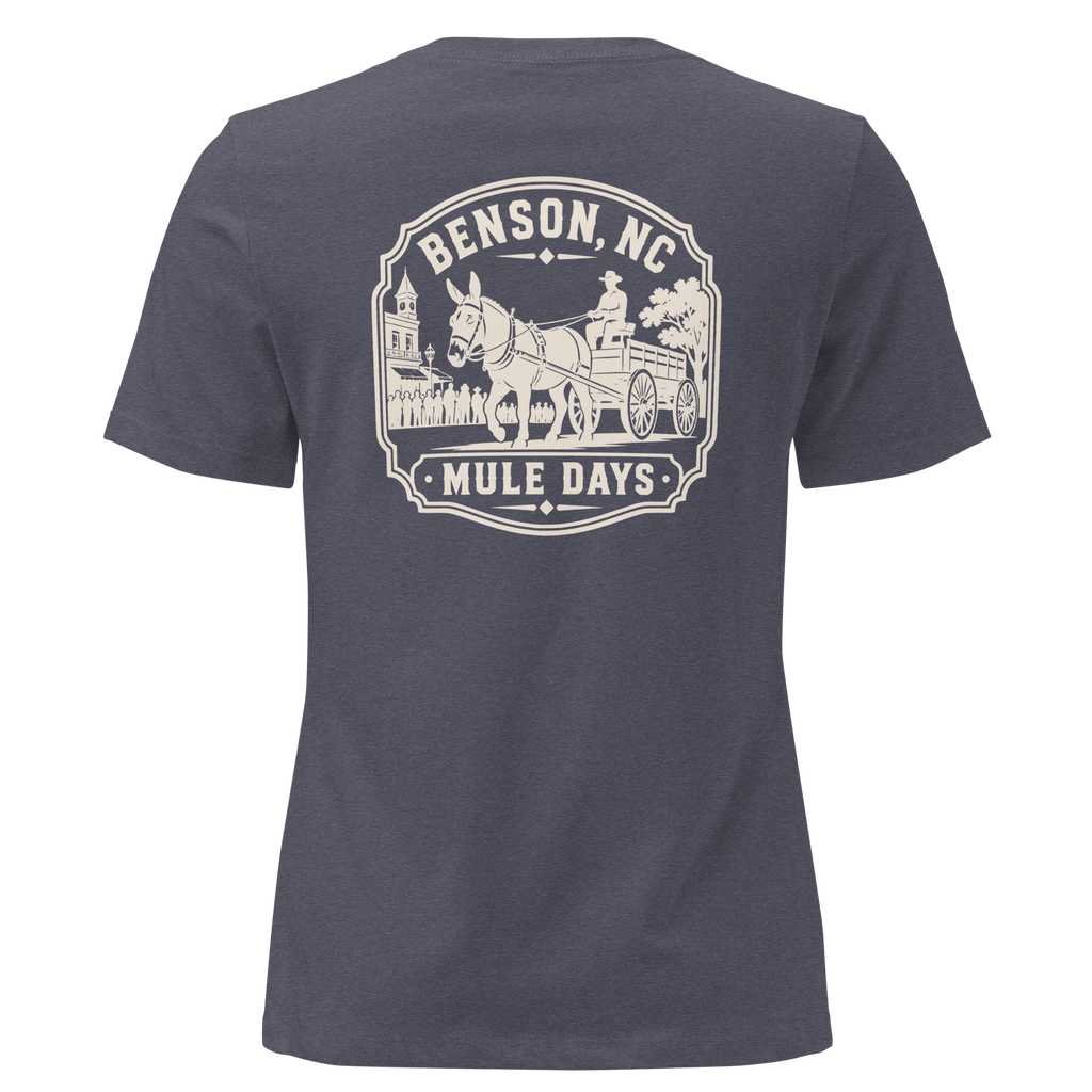 Benson NC - Mule Days - Women's Relaxed T-Shirt