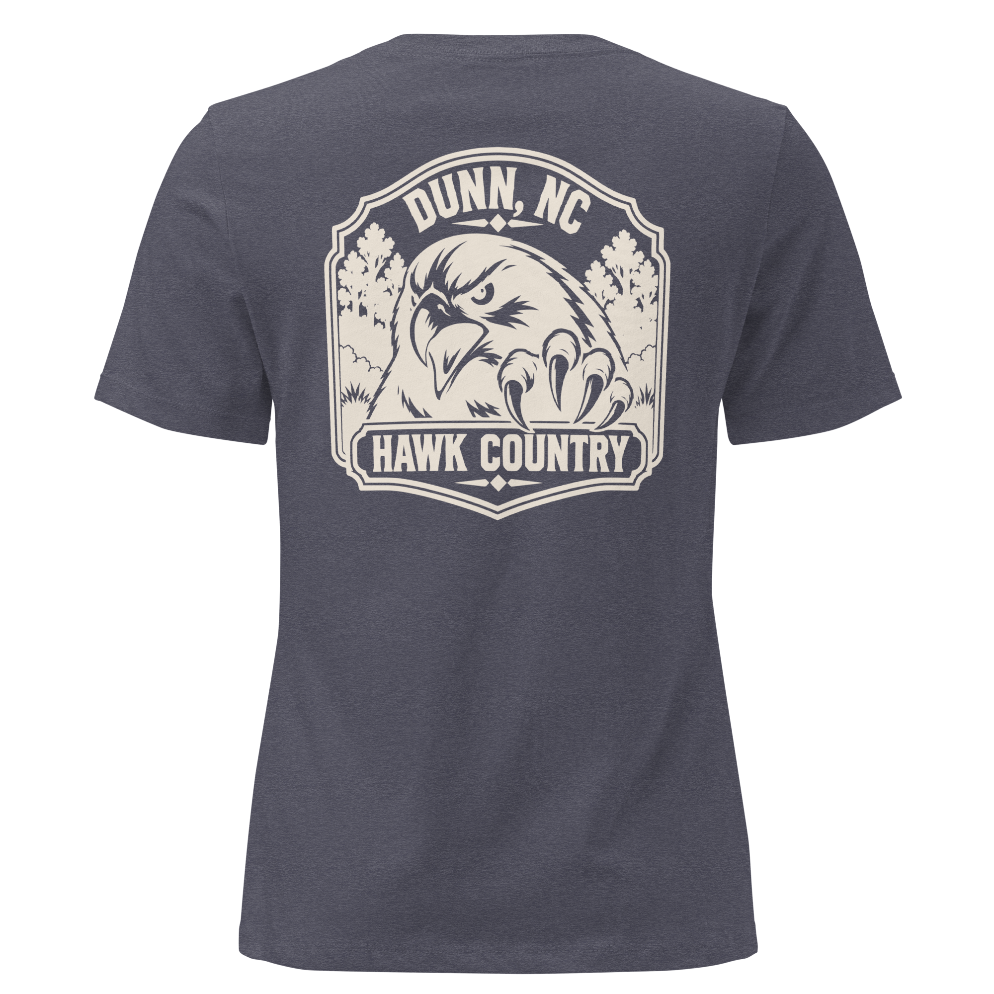 Dunn NC - Hawk Country- Women's Relaxed T-Shirt