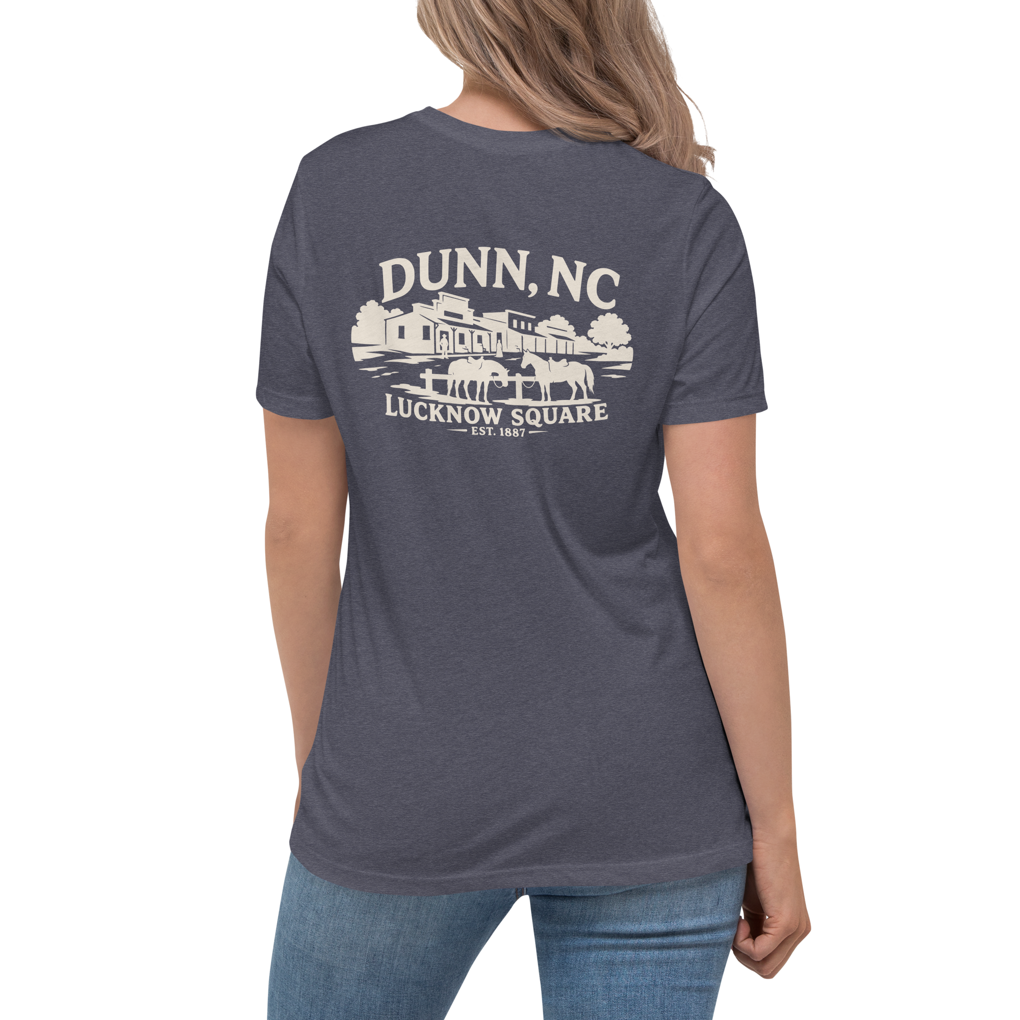 Dunn NC - Lucknow Square- Women's Relaxed T-Shirt