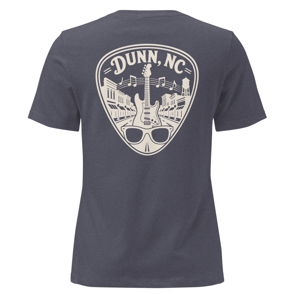 Dunn NC - Music Past, Music Present- Women's Relaxed T-Shirt