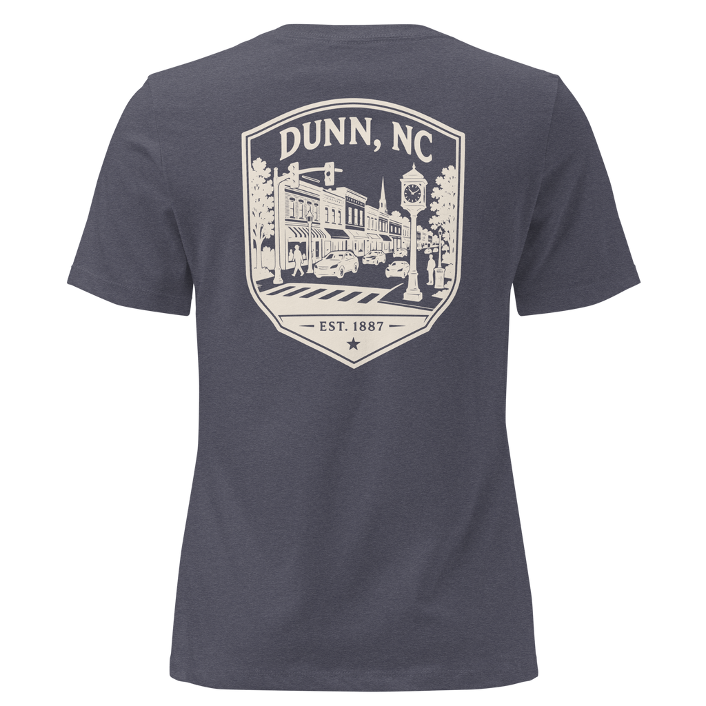 Dunn NC - Downtown- Women's Relaxed T-Shirt