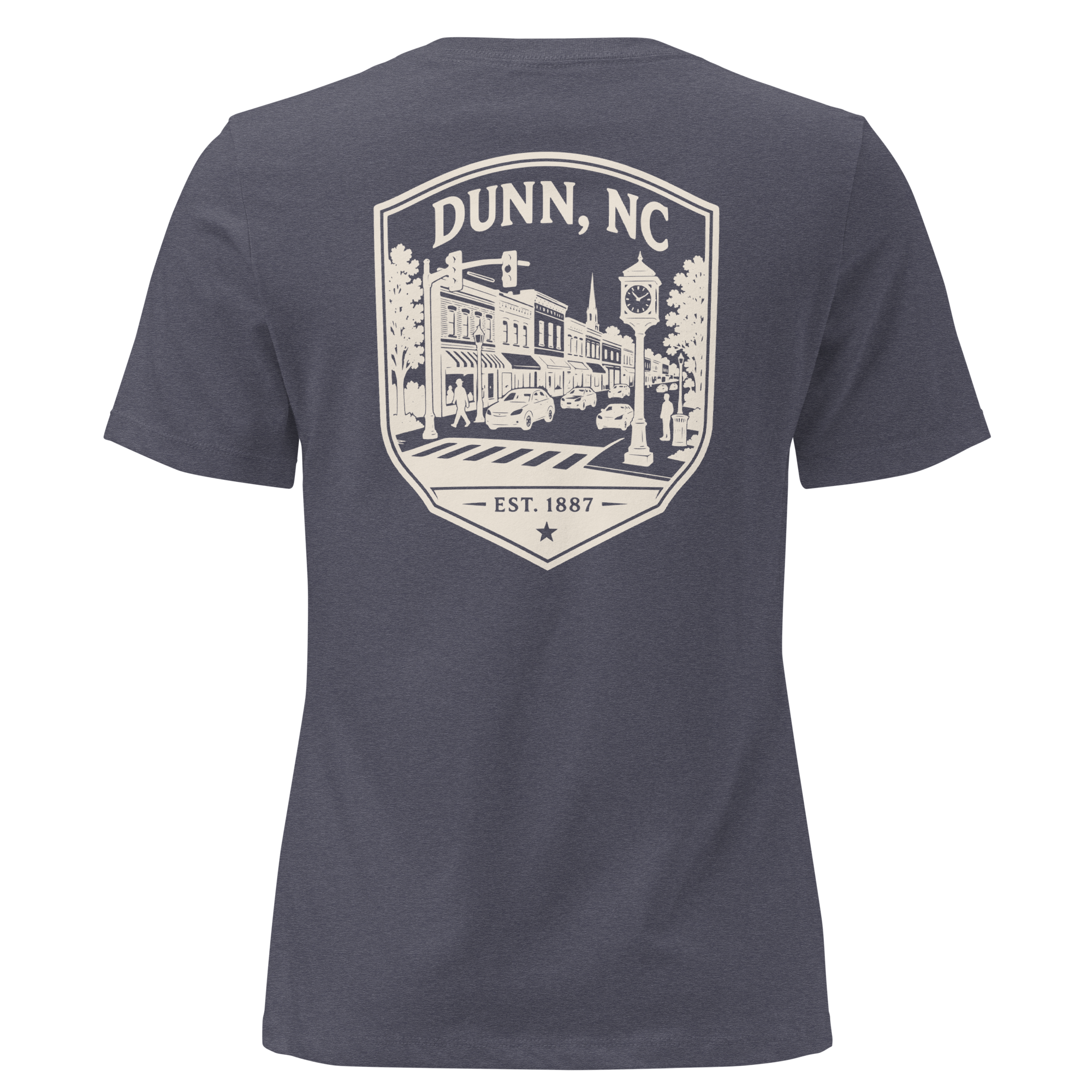 Dunn NC - Downtown- Women's Relaxed T-Shirt