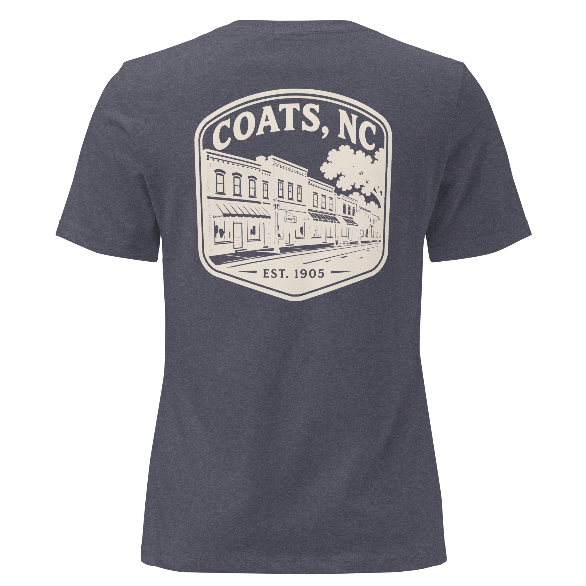 Coats NC - Downtown- Women's Relaxed T-Shirt