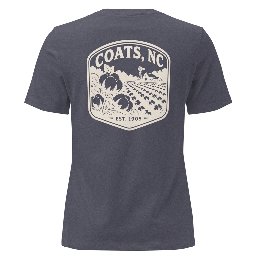 Coats NC - Cotton Farm- Women's Relaxed T-Shirt
