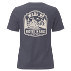 Wade NC - Railroad Town- Women's Relaxed T-Shirt