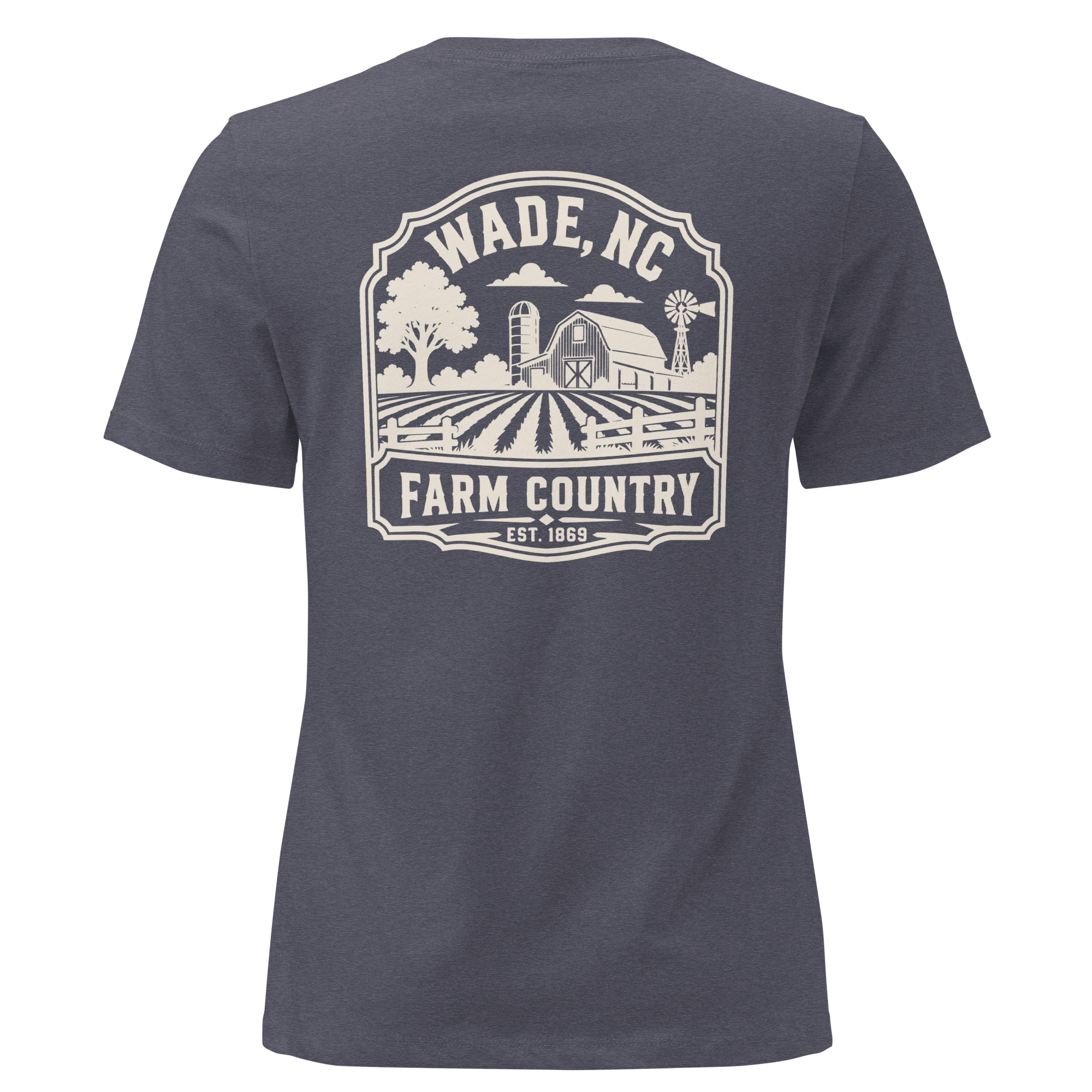 Wade NC - Farm Country- Women's Relaxed T-Shirt