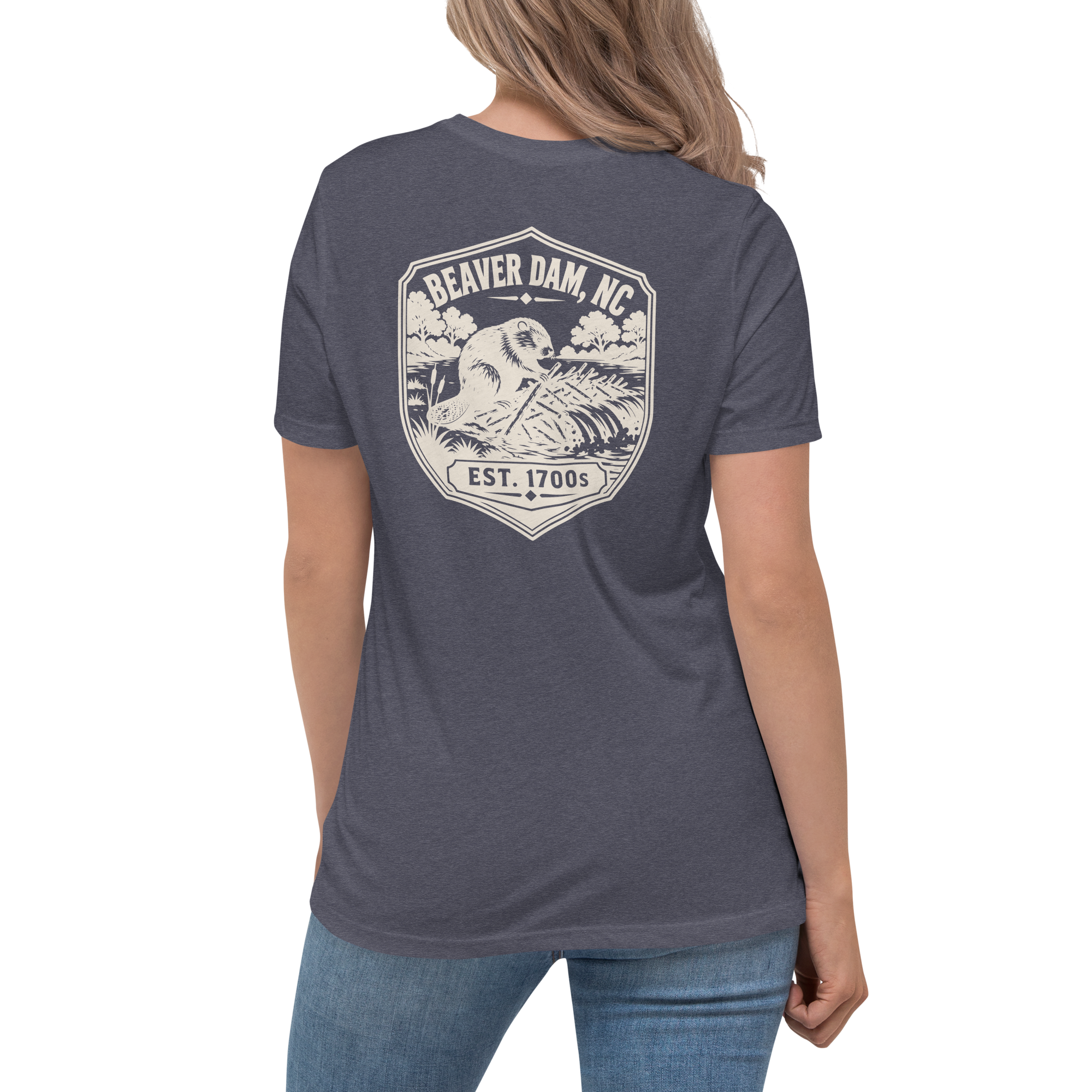 Beaver Dam NC - Beaver Country - Women's Relaxed T-Shirt