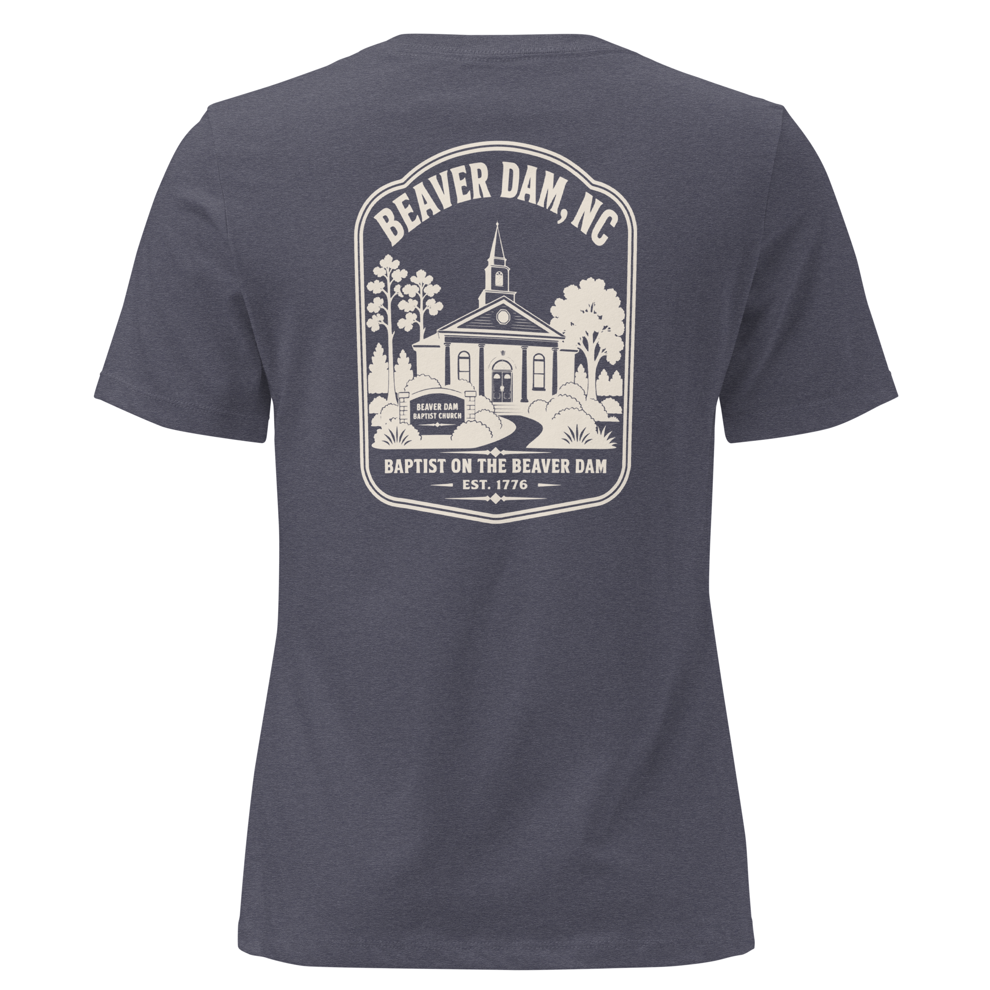Beaver Dam NC - Baptist on the Beaver Dam- Women's Relaxed T-Shirt