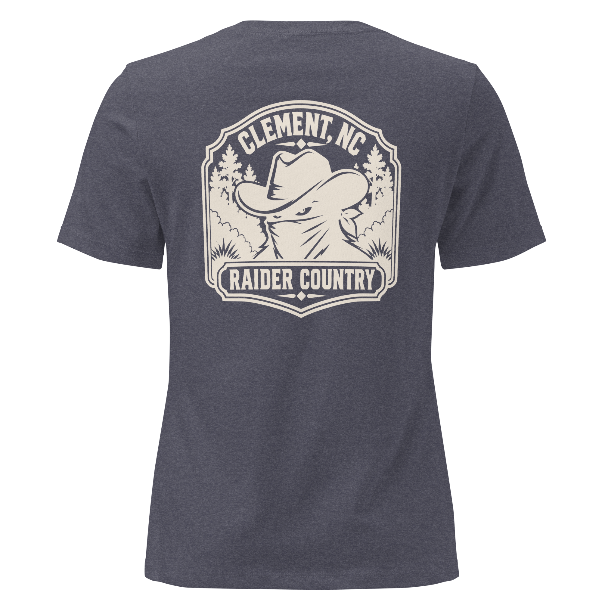 Clement NC - Raider Country- Women's Relaxed T-Shirt