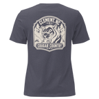 Clement NC - Cougar Country- Women's Relaxed T-Shirt