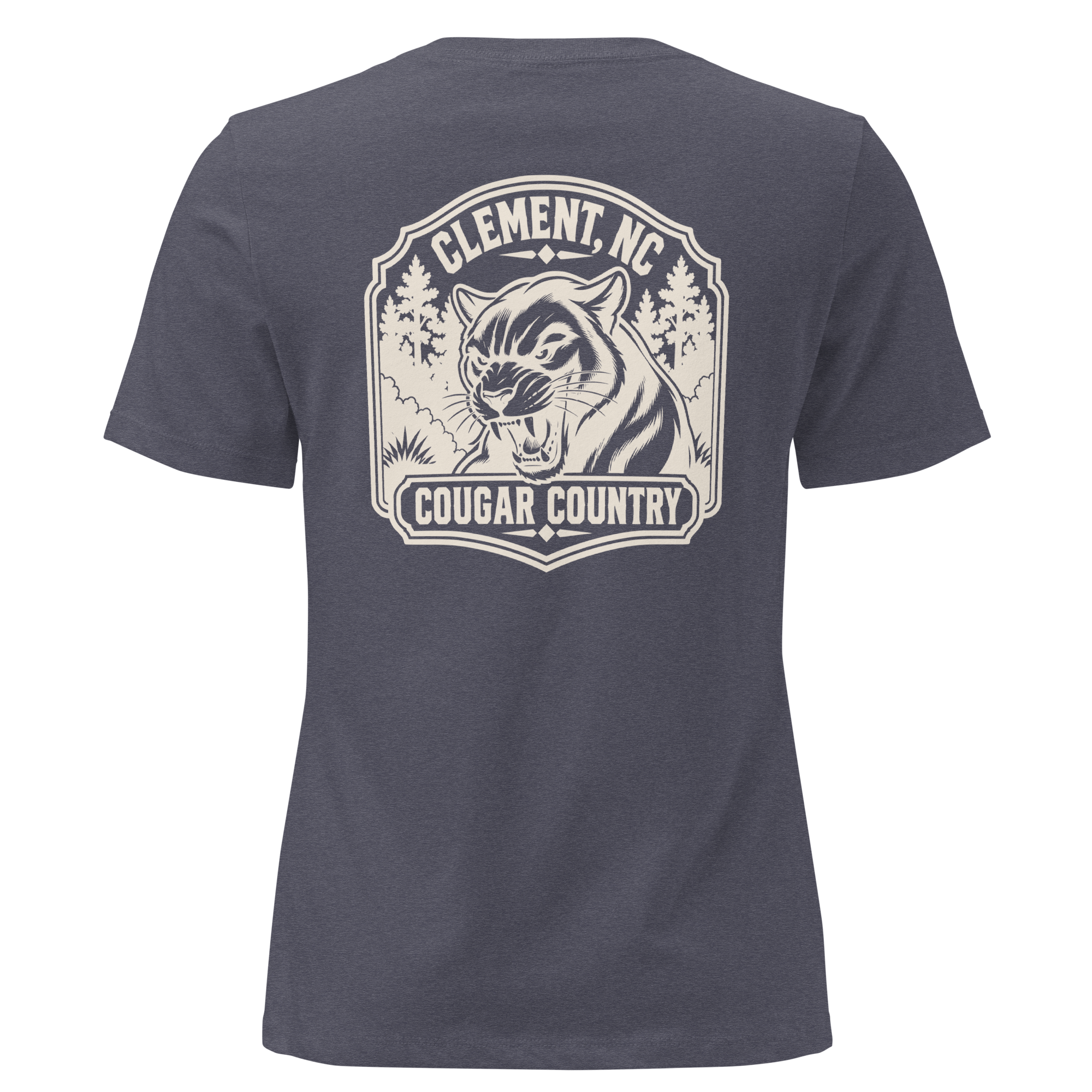Clement NC - Cougar Country- Women's Relaxed T-Shirt