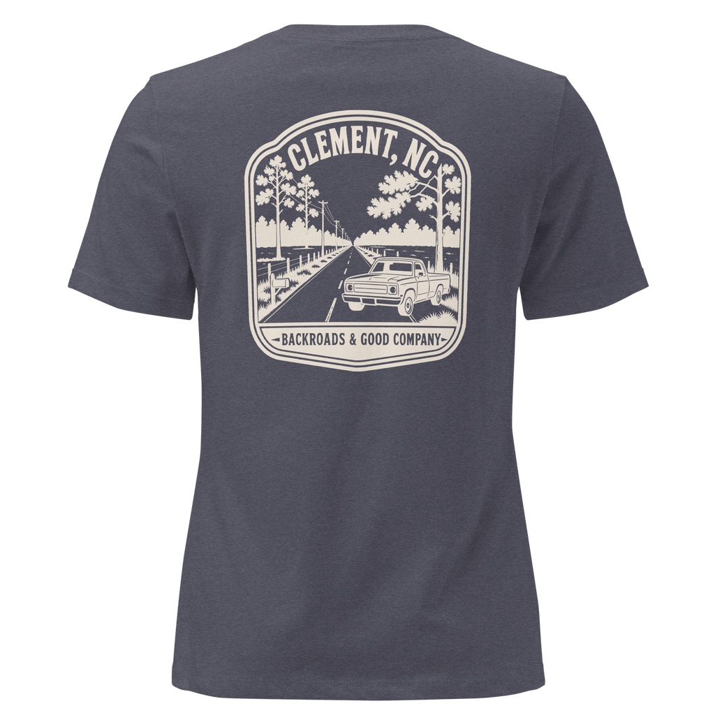 Clement NC - Country Roads- Women's Relaxed T-Shirt