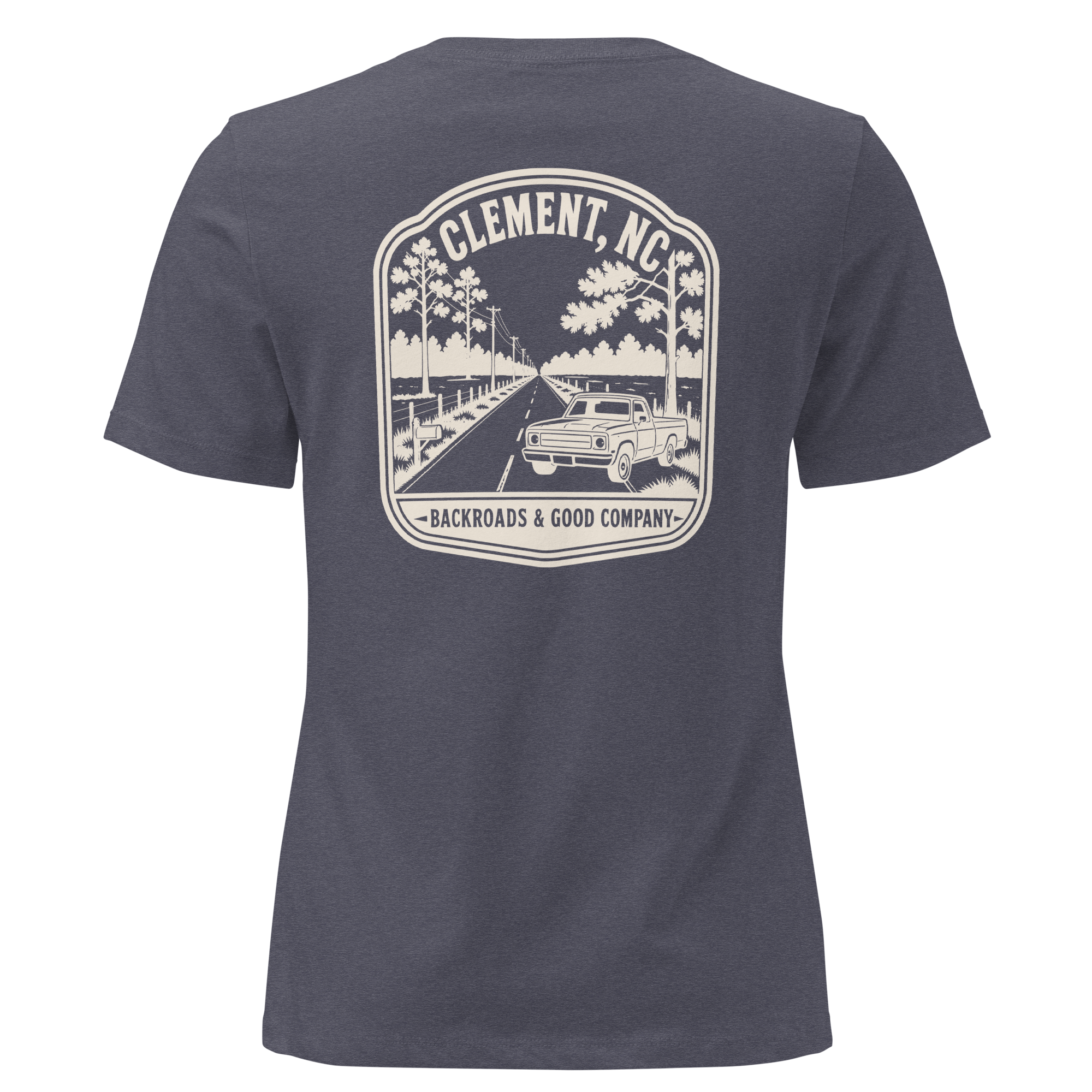 Clement NC - Country Roads- Women's Relaxed T-Shirt
