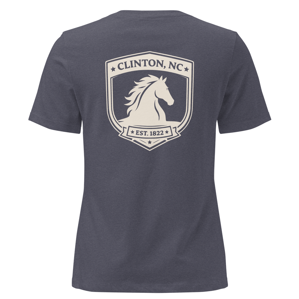 Clinton NC - School Pride- Women's Relaxed T-Shirt