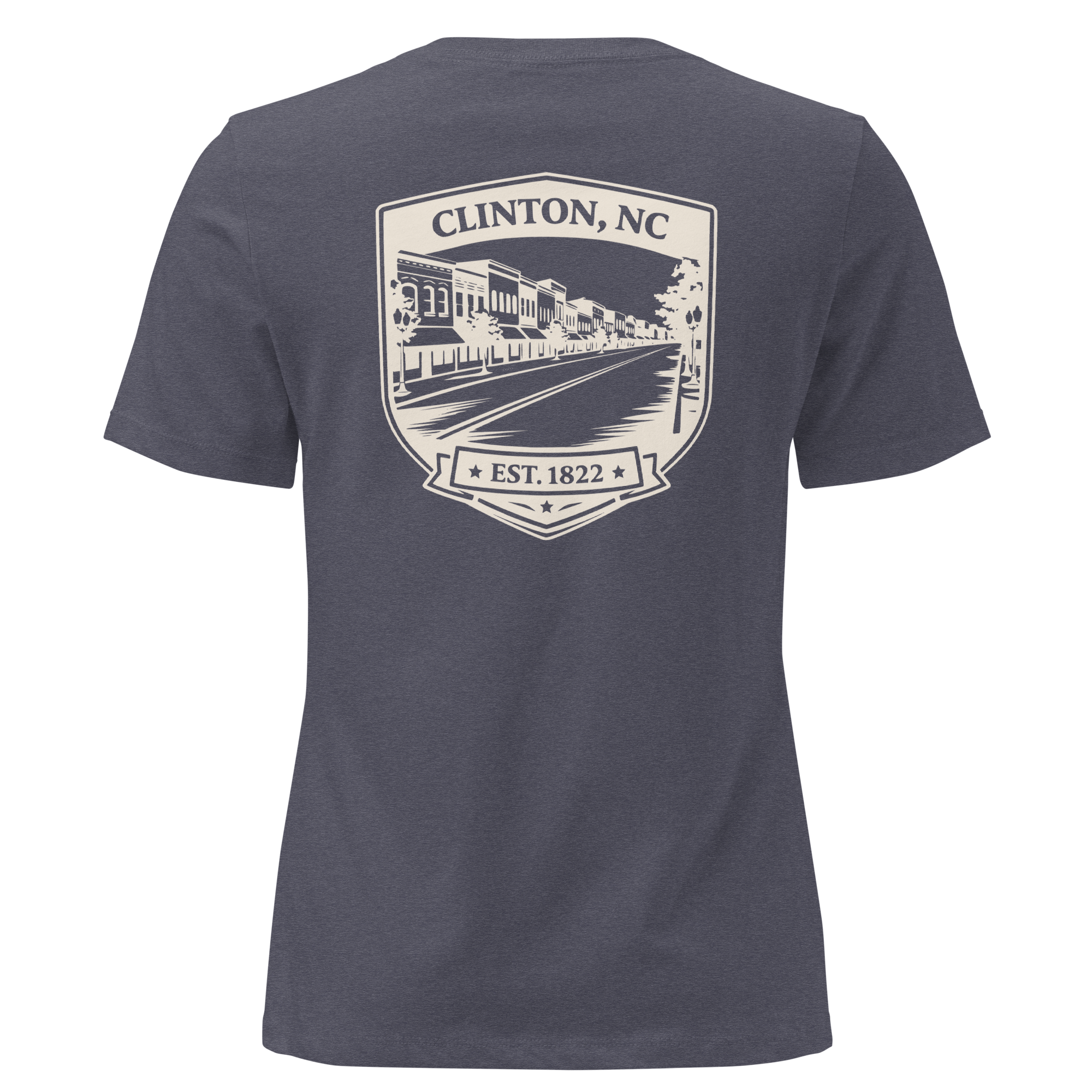 Clinton NC - Downtown- Women's Relaxed T-Shirt