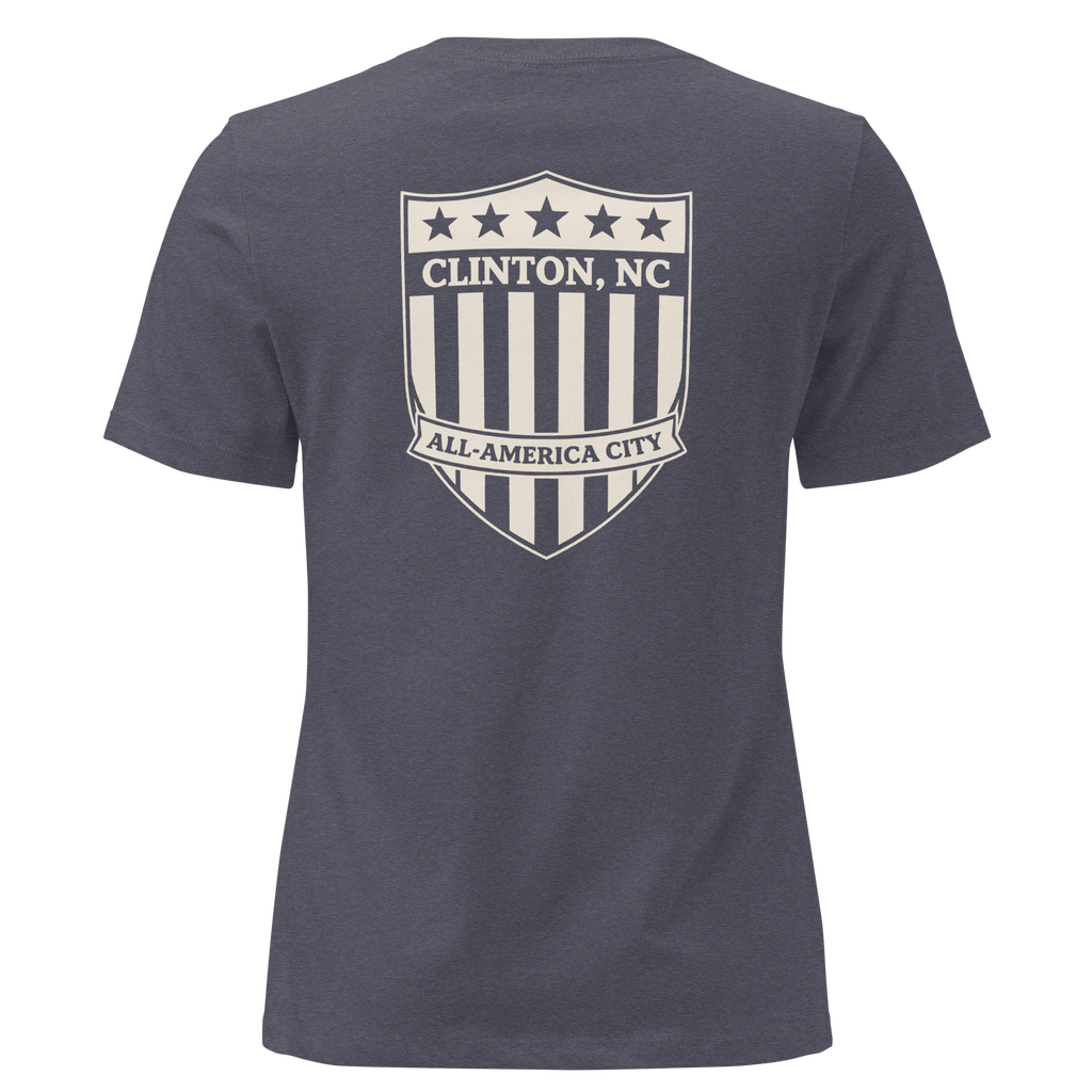 Clinton NC - All American- Women's Relaxed T-Shirt