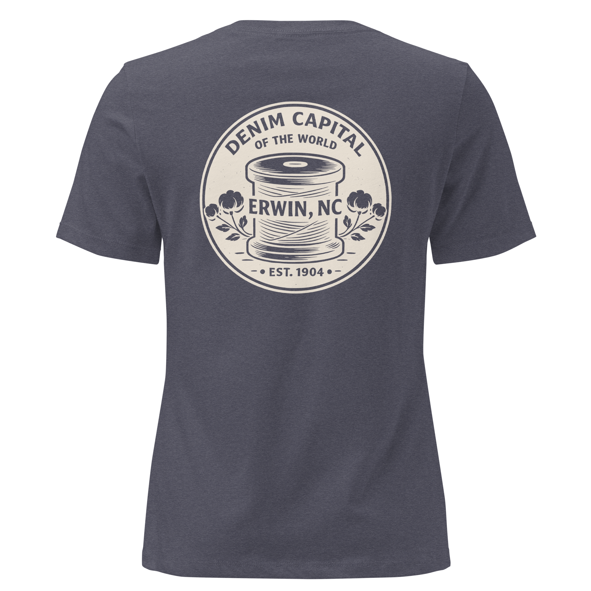 Erwin NC - Denim Capital- Women's Relaxed T-Shirt