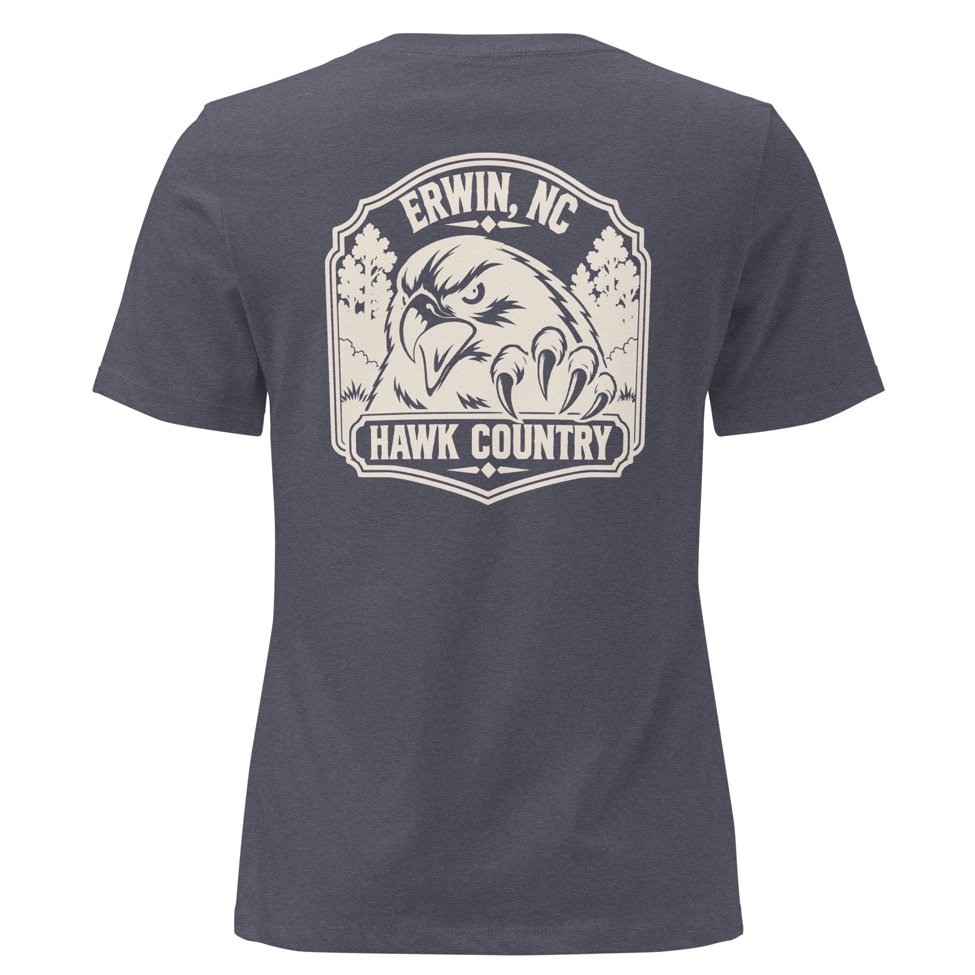 Erwin NC - Hawk Country- Women's Relaxed T-Shirt