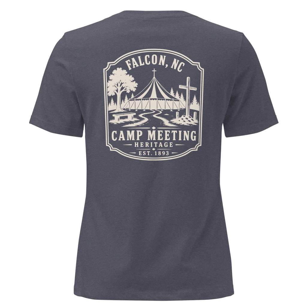 Falcon NC - Camp Meeting- Women's Relaxed T-Shirt