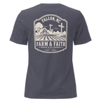 Falcon NC - Farm & Faith- Women's Relaxed T-Shirt
