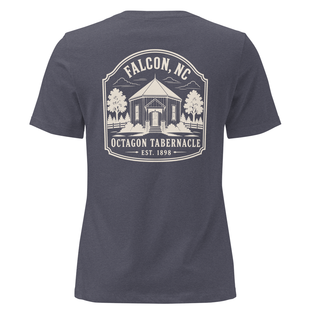 Falcon NC - Octagon Tabernacle 1- Women's Relaxed T-Shirt
