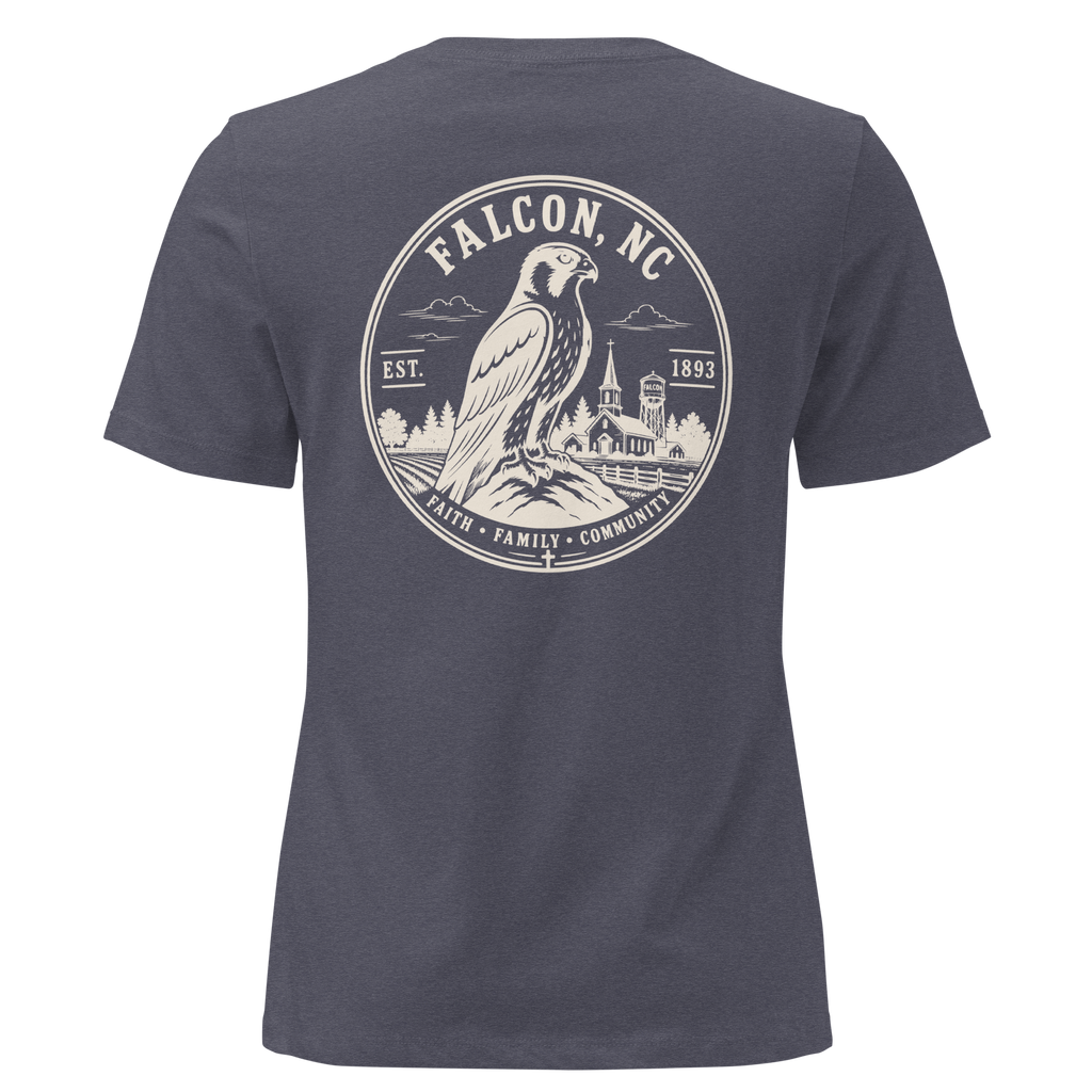 Falcon NC - Town of Falcon- Women's Relaxed T-Shirt