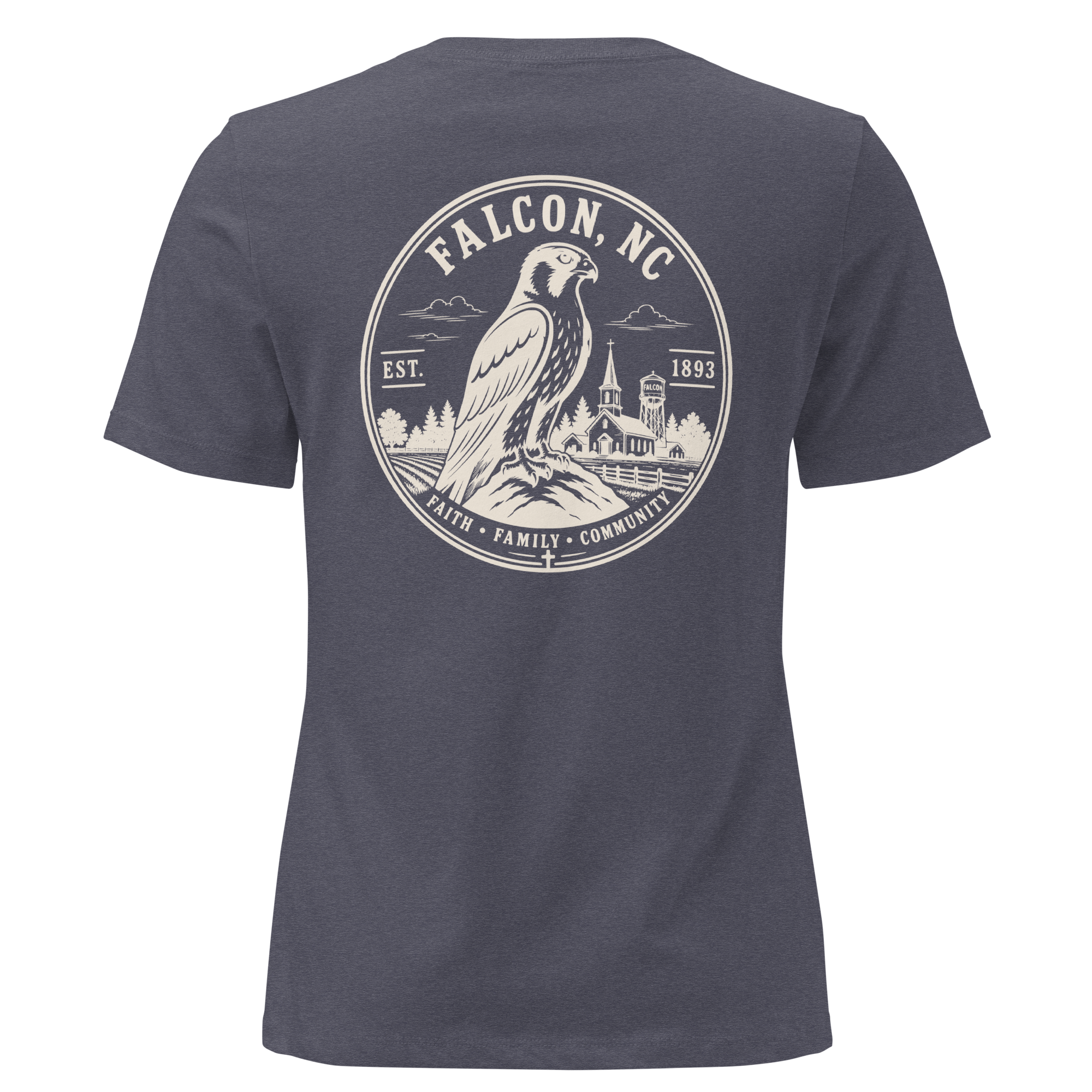 Falcon NC - Town of Falcon- Women's Relaxed T-Shirt