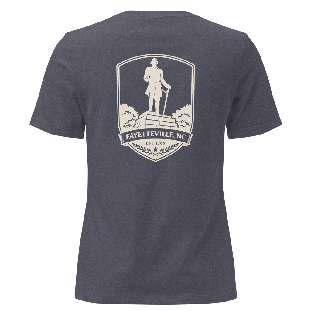 Fayetteville NC - Lafayette- Women's Relaxed T-Shirt