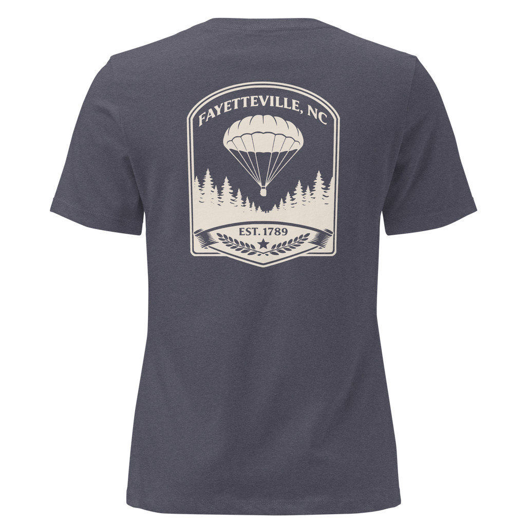 Fayetteville NC - Airborne- Women's Relaxed T-Shirt