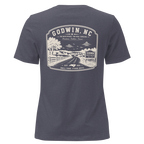 Godwin NC - The Back Roads- Women's Relaxed T-Shirt
