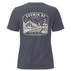 Godwin NC - Railroad Town- Women's Relaxed T-Shirt