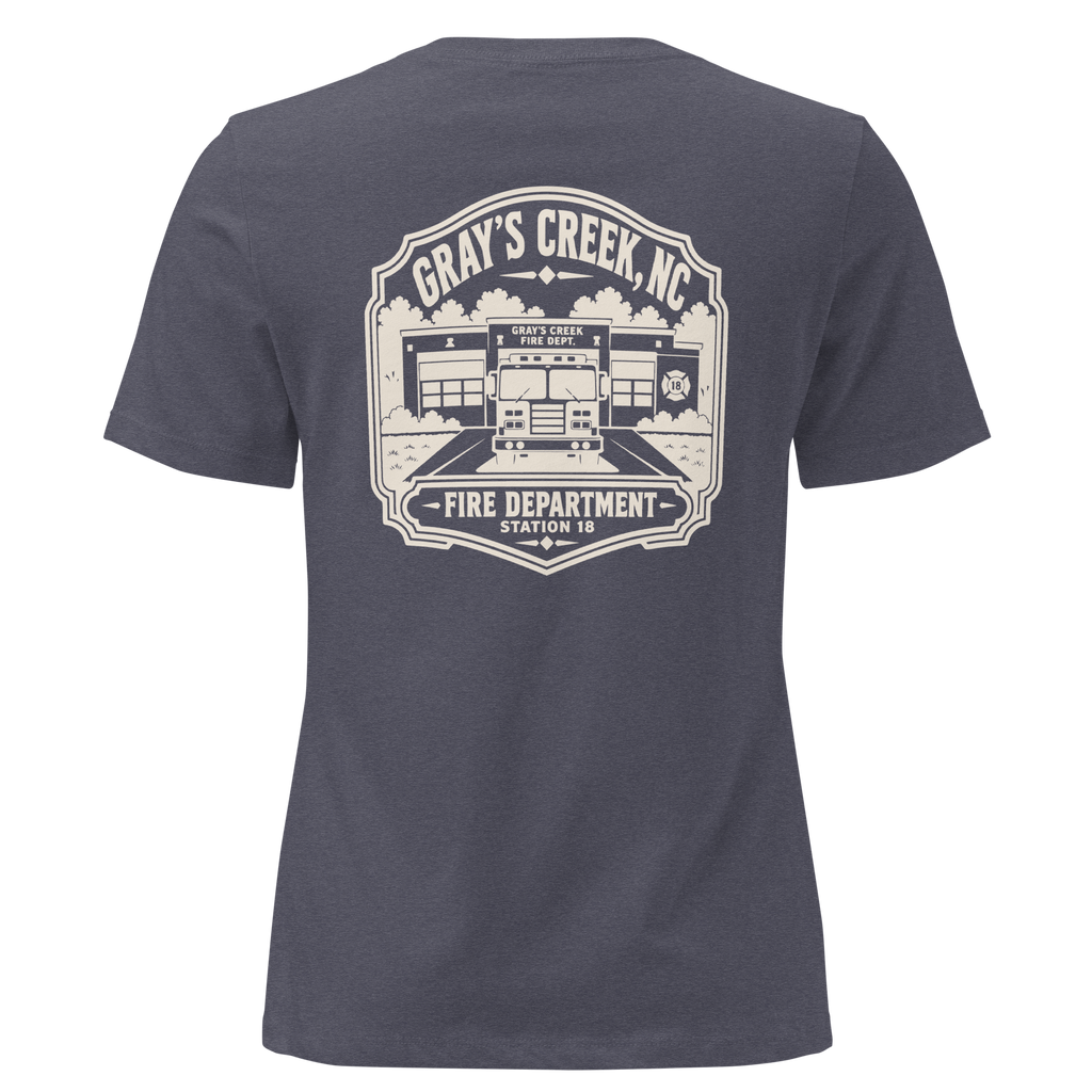 Gray's Creek NC - Station 18- Women's Relaxed T-Shirt