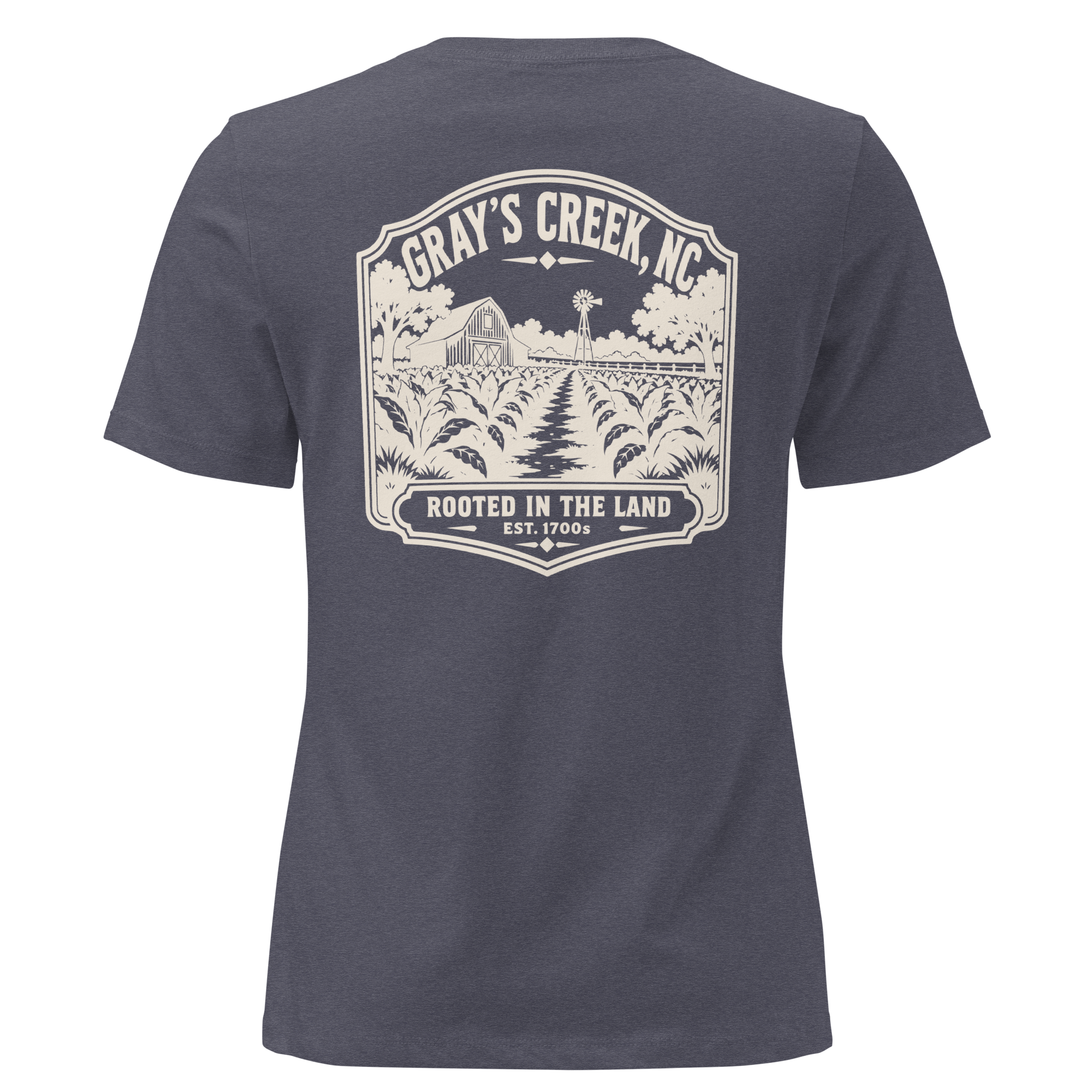 Gray's Creek NC - Rooted- Women's Relaxed T-Shirt