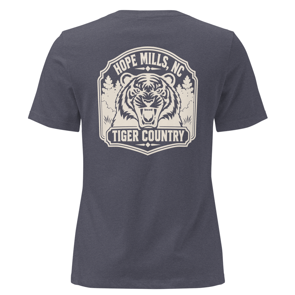 Hope Mills NC - Tiger Country- Women's Relaxed T-Shirt