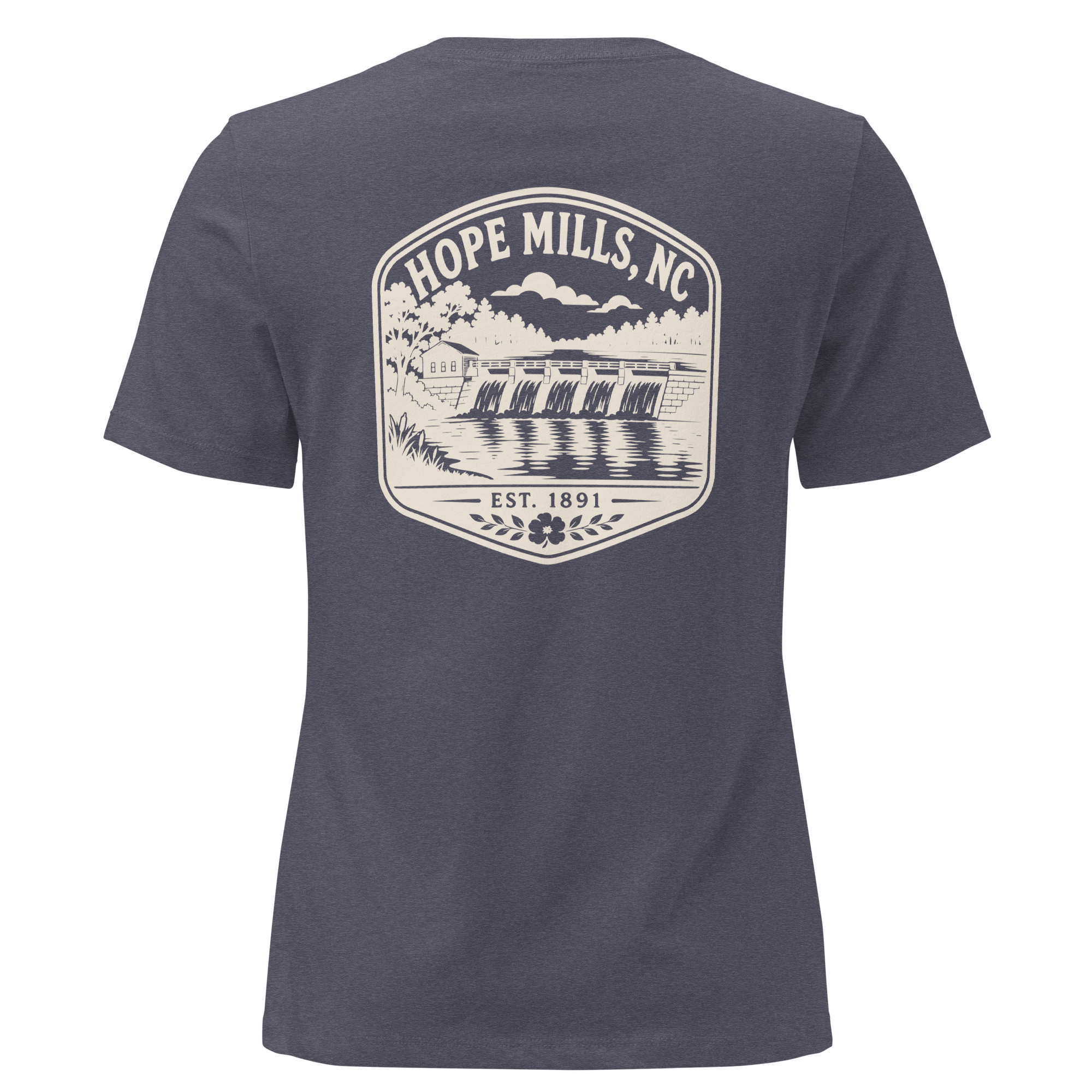 Hope Mills NC - Hope Mills Dam- Women's Relaxed T-Shirt