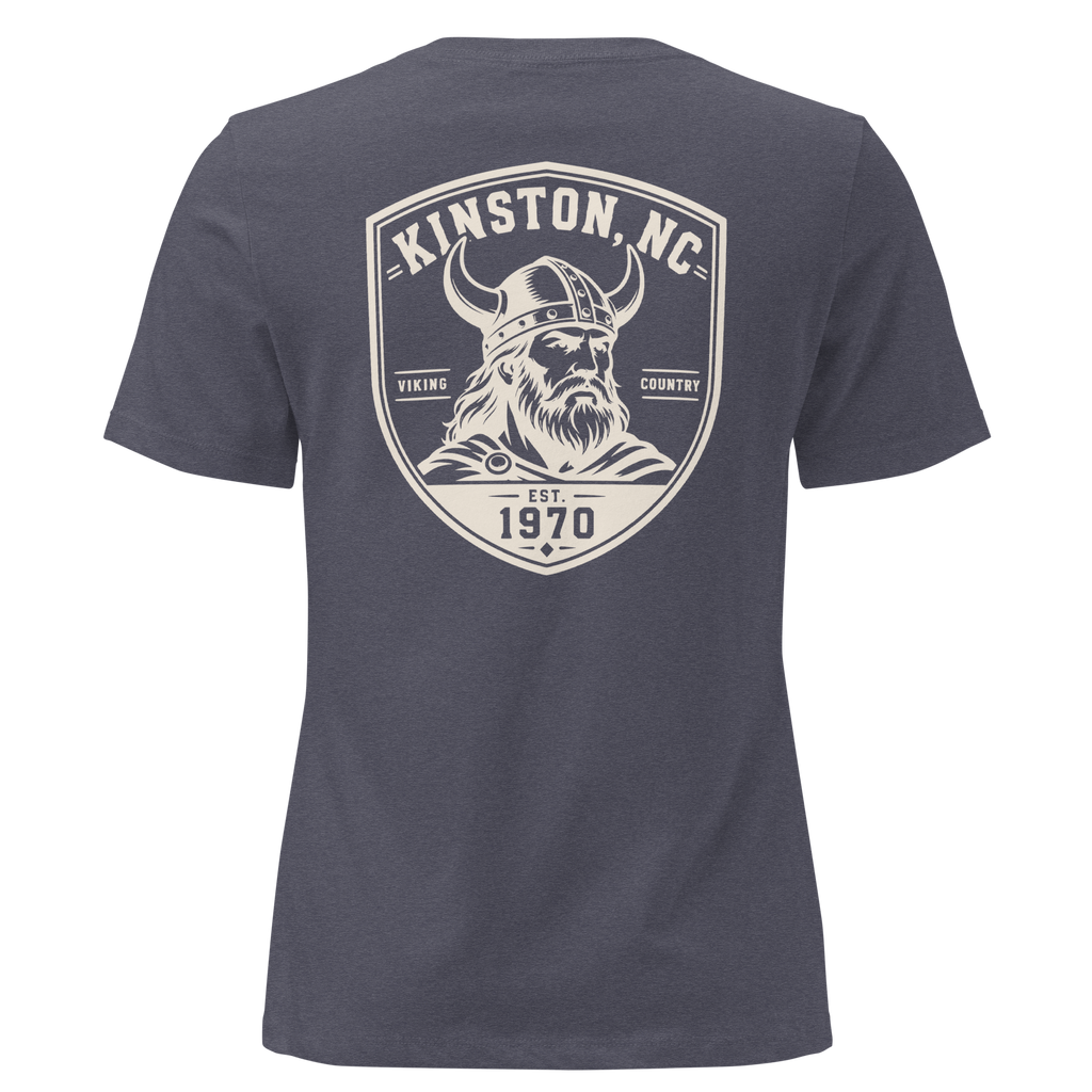 Kinston NC - Viking Country- Women's Relaxed T-Shirt