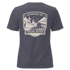 Kinston NC - Neuse River Fishing- Women's Relaxed T-Shirt