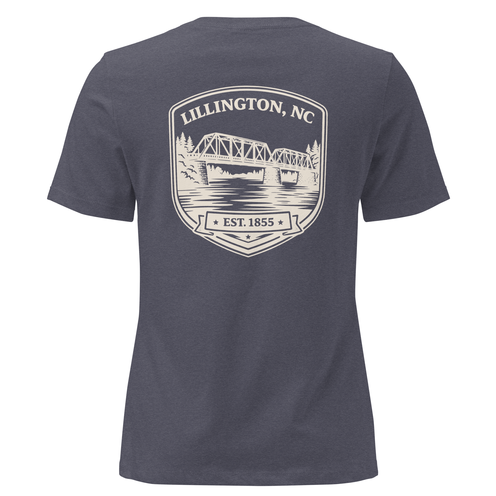 Lillington NC - Old Trestle Bridge- Women's Relaxed T-Shirt