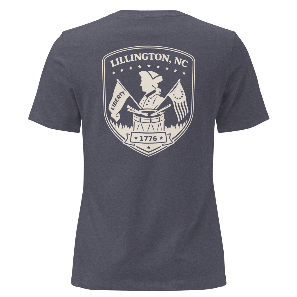 Lillington NC - 1776- Women's Relaxed T-Shirt
