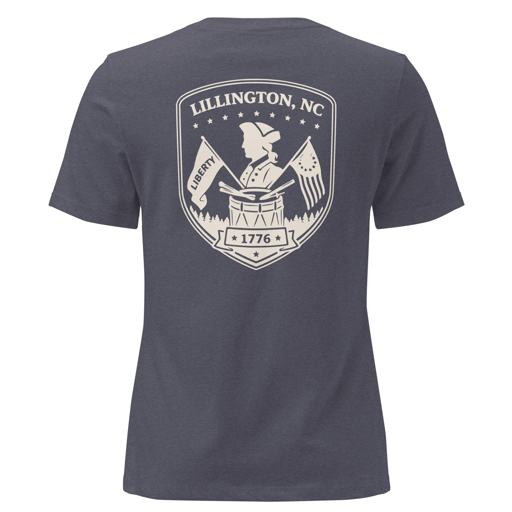 Lillington NC - 1776- Women's Relaxed T-Shirt
