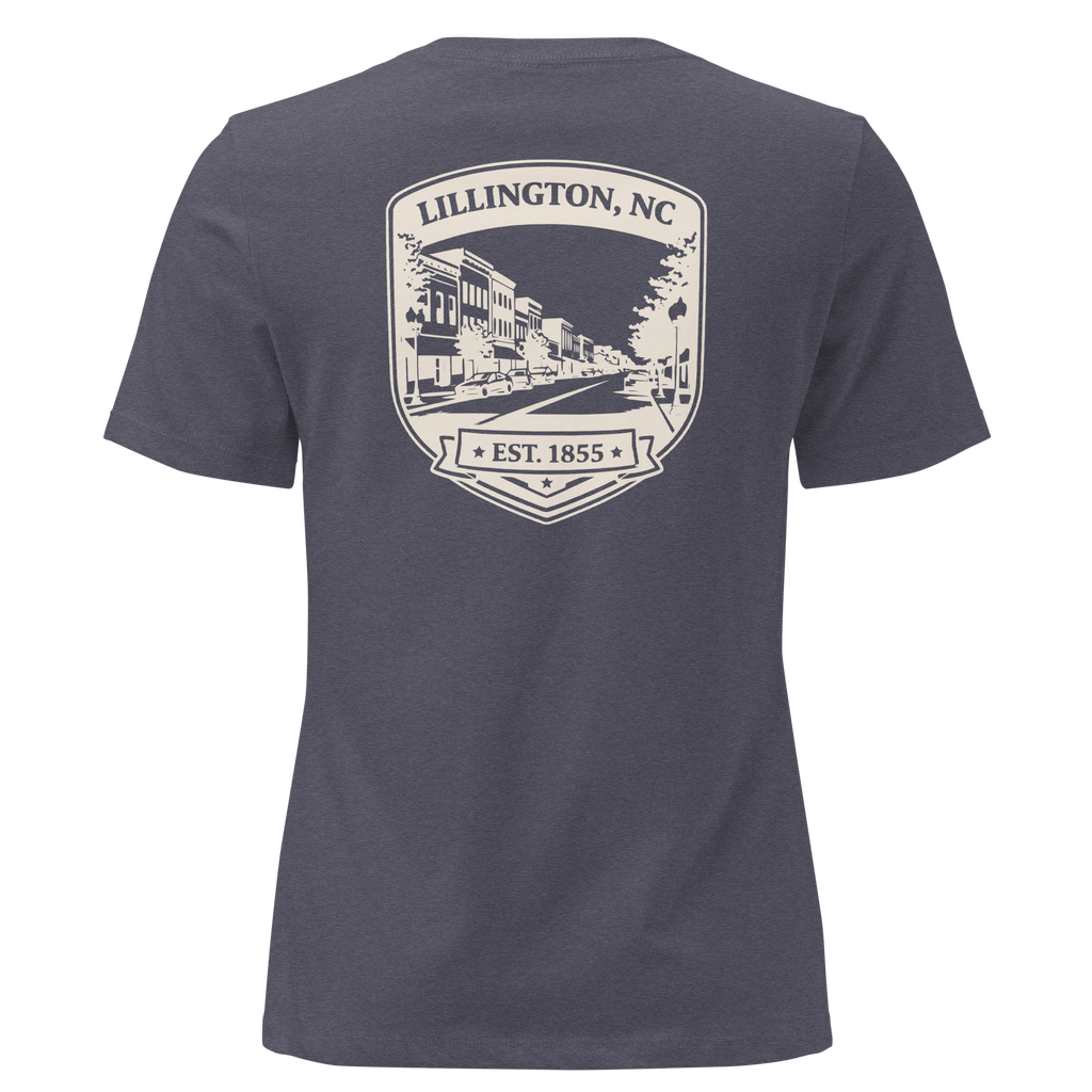 Lillington NC - Downtown- Women's Relaxed T-Shirt