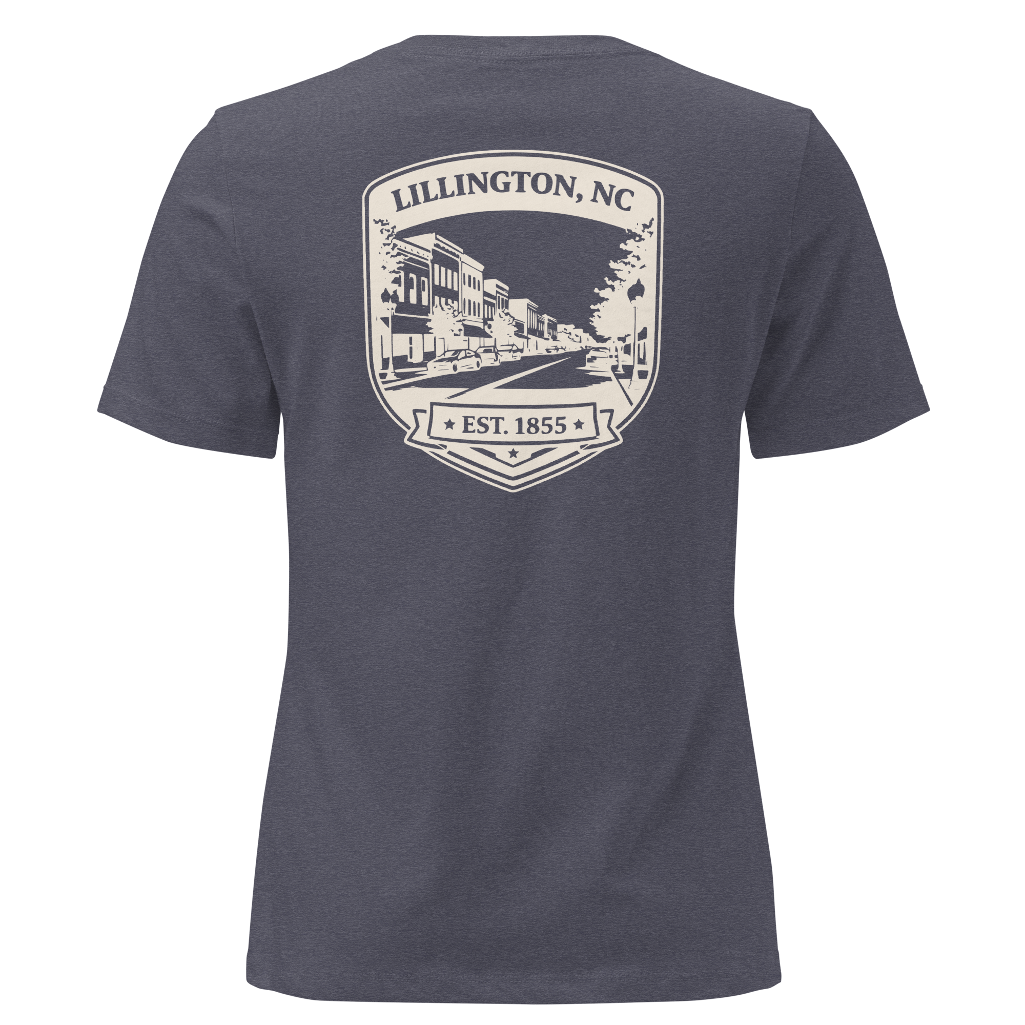 Lillington NC - Downtown- Women's Relaxed T-Shirt