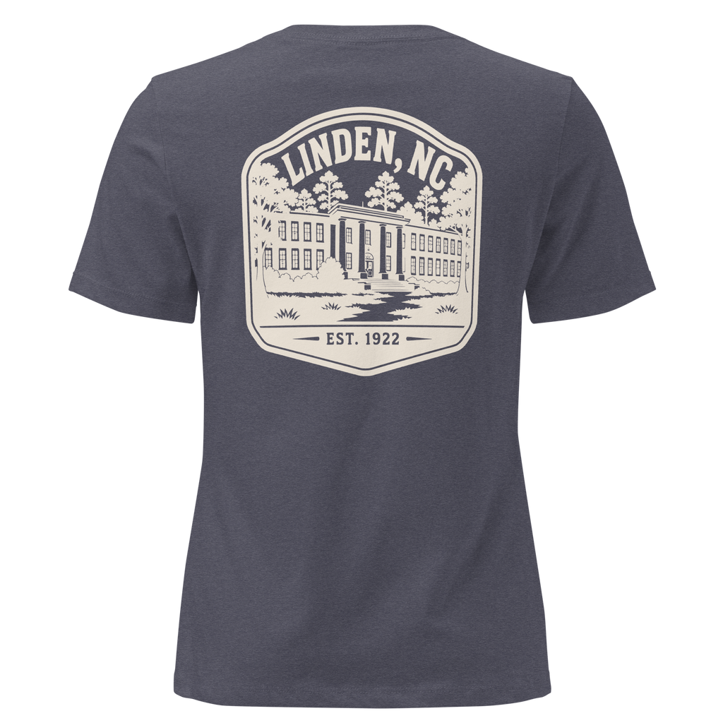 Linden NC - Old Linden School- Women's Relaxed T-Shirt