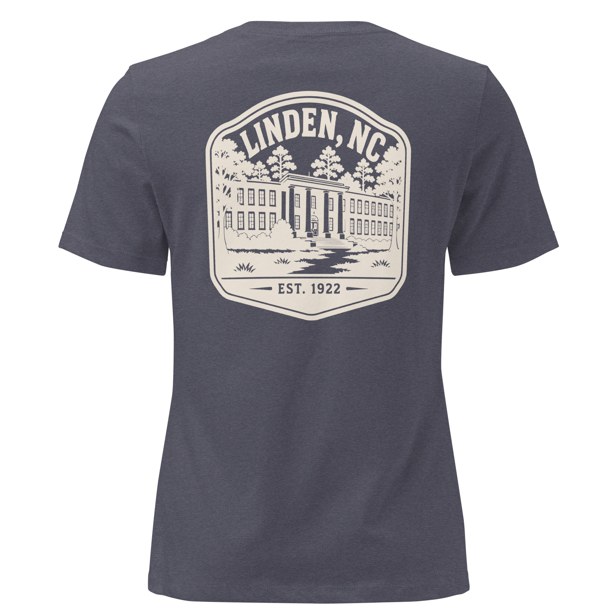 Linden NC - Old Linden School- Women's Relaxed T-Shirt