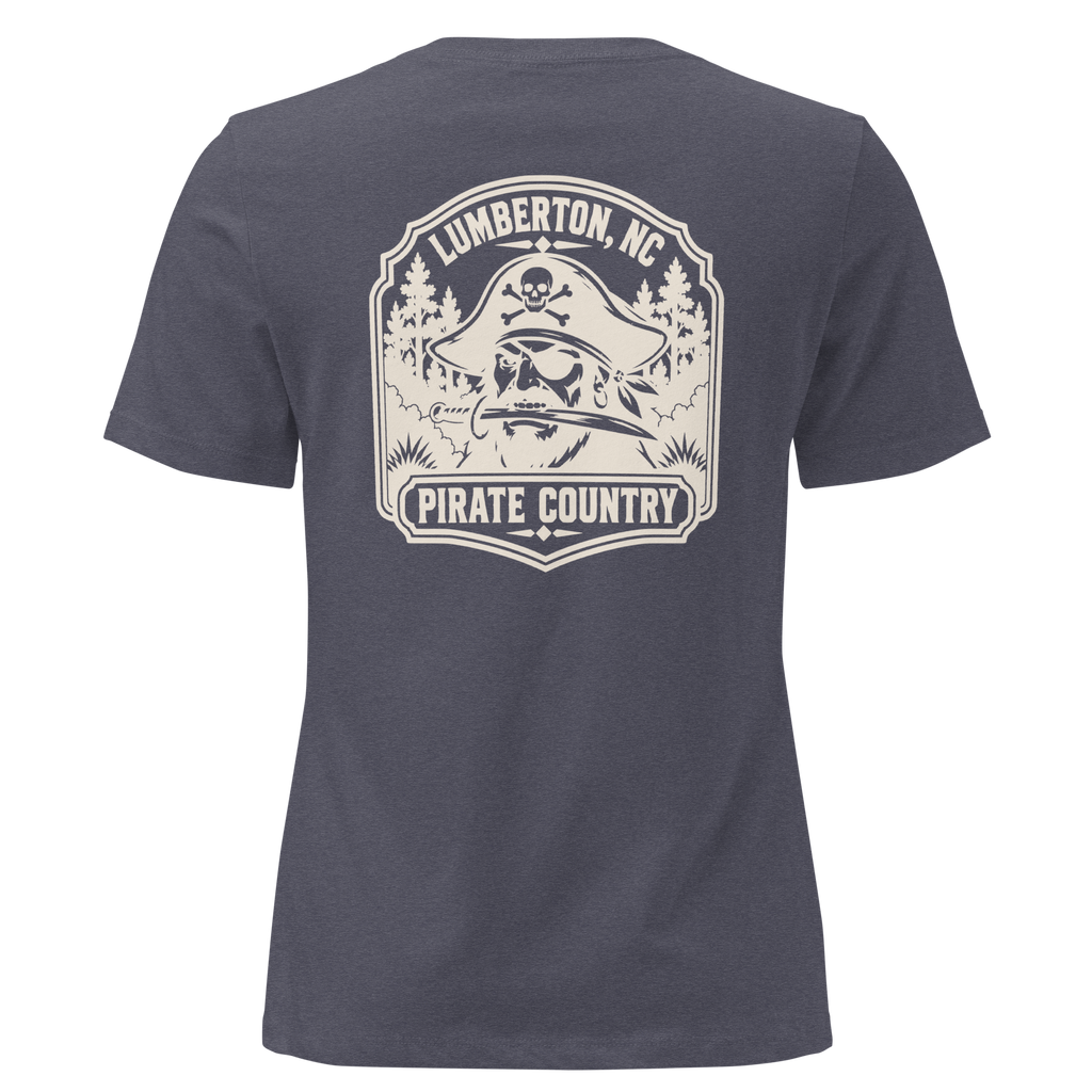 Lumberton NC - Pirate Country- Women's Relaxed T-Shirt
